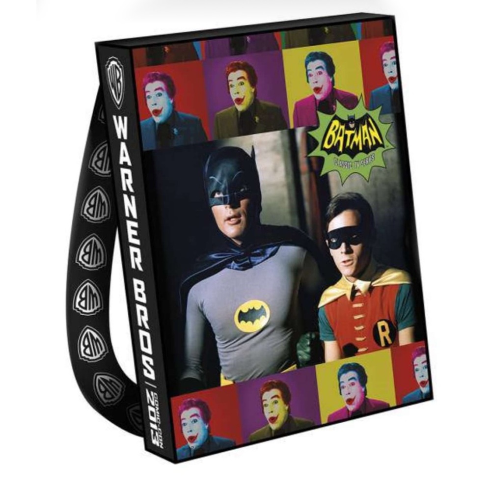 2013 San Diego Comic Con Batman Robin & Joker Backpack/ Totebag with Cape